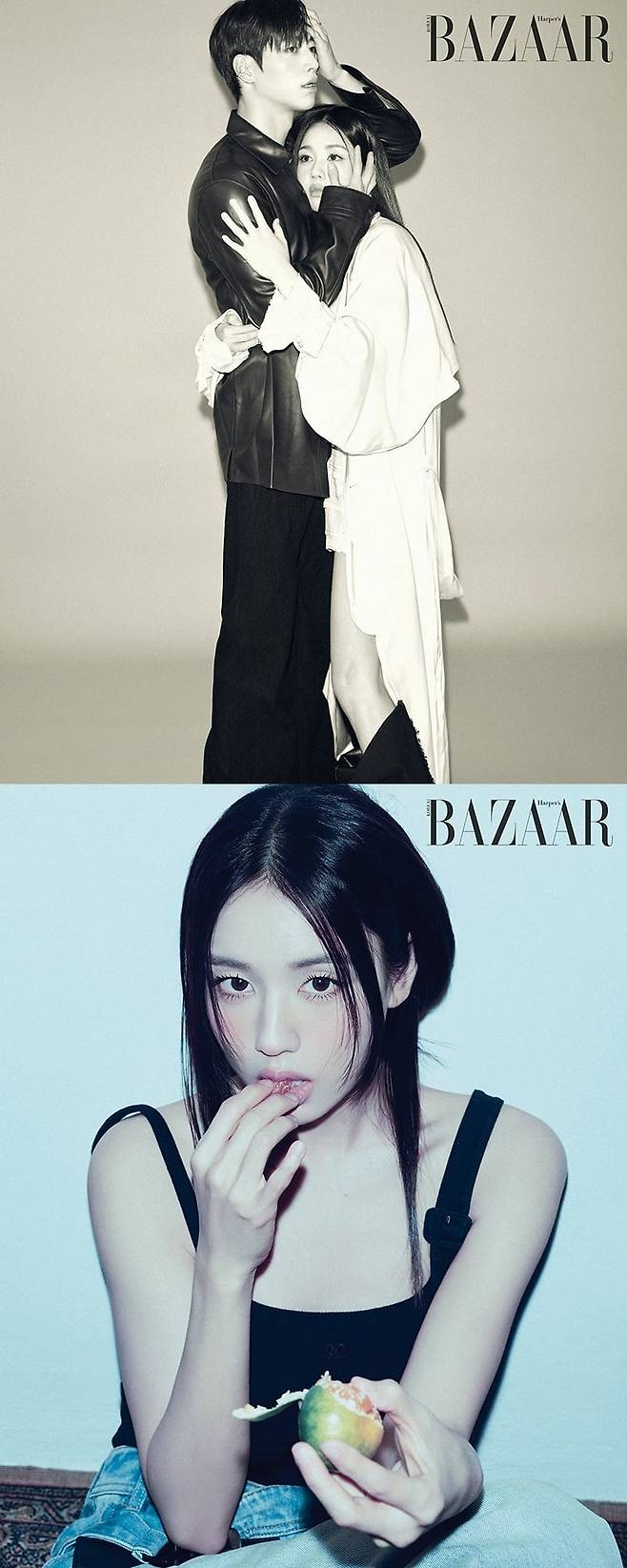 배우 안은진이 서강준과 장기 연애를 소재로 한 작품을 촬영하며 결혼과 관계에 대해 생각하게 됐다고 밝혔다./사진제공=하퍼스바자