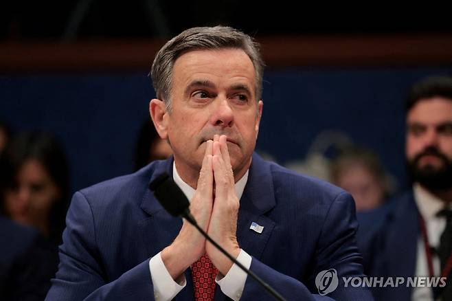 존 랫클리프 미국 CIA 국장 [로이터=연합뉴스 자료사진. DB 및 재판매 금지]