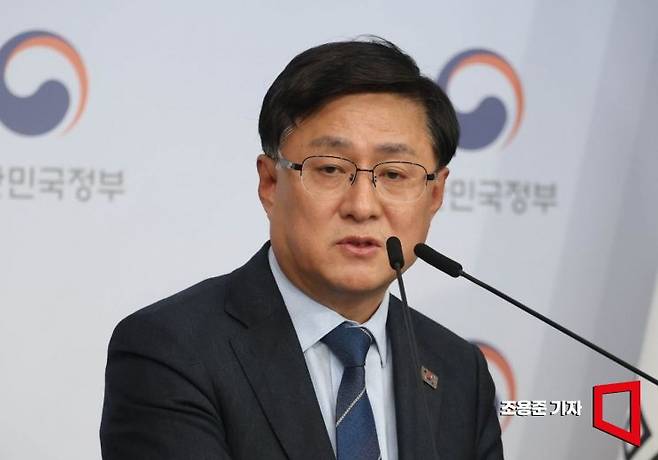 김성환 기후에너지환경부 장관. 조용준 기자