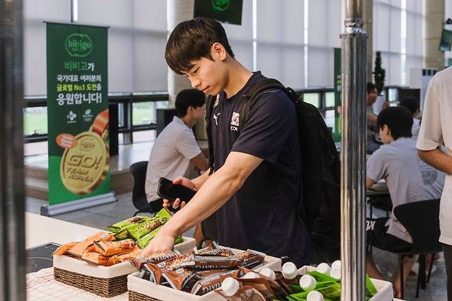 CJ제일제당이 아이치·나고야 아시안게임을 앞두고 ‘비비고 데이’를 진행했다.&nbsp;CJ제일제당 제공