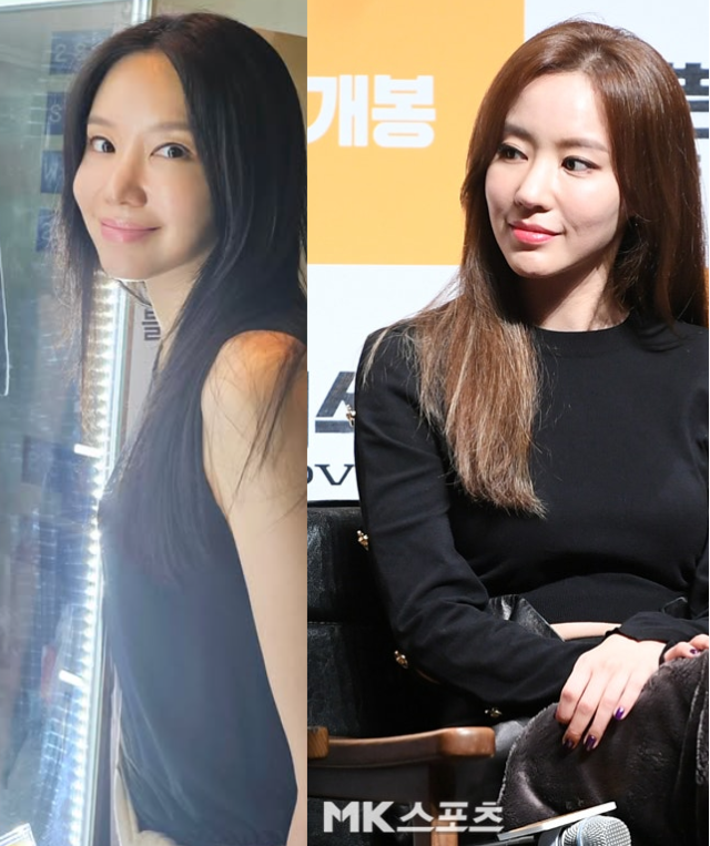오랫동안 작품 공백기를 가져온 배우 김아중이 영화제 참석 소식과 함께 오랜만에 근황을 전한 가운데, 예전과 사뭇 달라진 이목구비가 포착돼 온라인상에서 큰 관심을 모으고 있다.사진=김아중 SNS, 천정환 기자