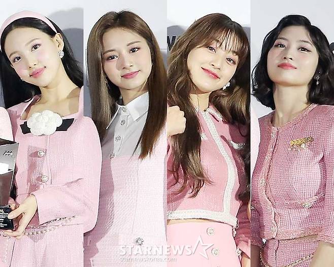 트와이스 나연, 쯔위, 지효, 모모 /사진=스타뉴스