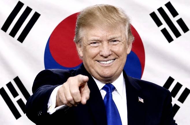 도널드 트럼프 미국 대통령 로이터 연합뉴스. AI 생성 이미지