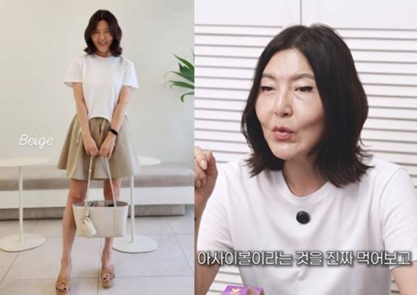 다이어트에 성공한 한혜연이 팥빙수, 과자 대신 다이어트 간식으로 잘 유지하고 있다. 사진=한혜연 SNS, 유튜브 캡처