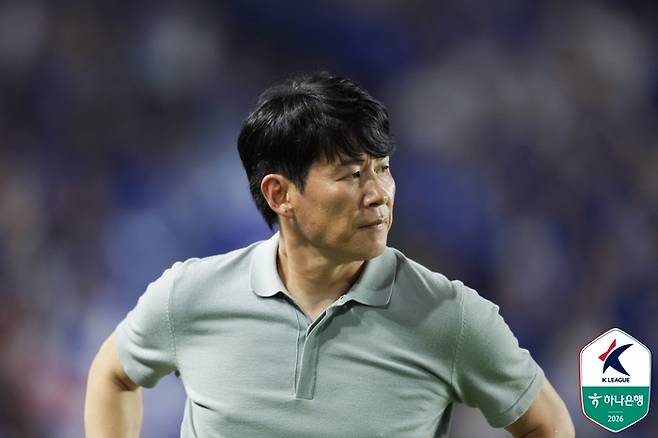 박건하 감독. 사진 | 한국프로축구연맹