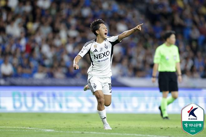 전북 현대 스타 이승우  사진제공=한국프로축구연맹