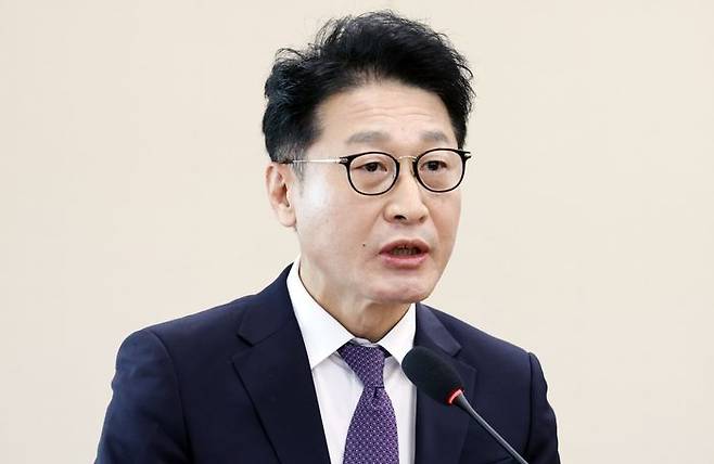 기후에너지환경부는 이호현 제2차관이 서울 중구 달개비에서 커트 코코드릴리 미국 에너지부 차관보 대행과 만나 한미 간 에너지 안보 협력 방안을 논의한다고 31일 밝혔다. 사진은 지난 13일 여의도 국회에서 열린 기후위기특별위원회 전체회의에서 발언하고 있는 이 차관. ⓒ뉴시