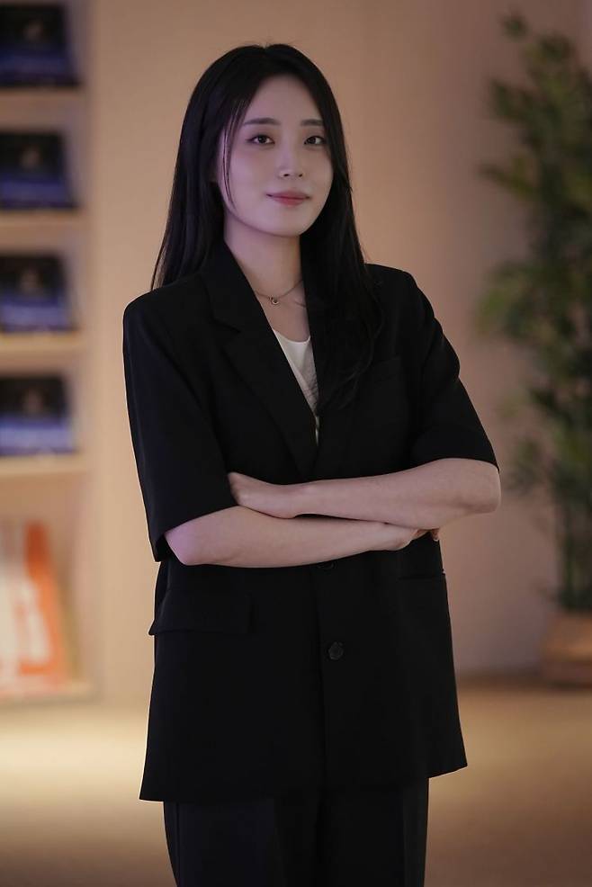 전채영 PD가 1일 서울 여의도에서 진행된 '피의게임X' 인터뷰에서 답변하고 있다. 웨이브 제공