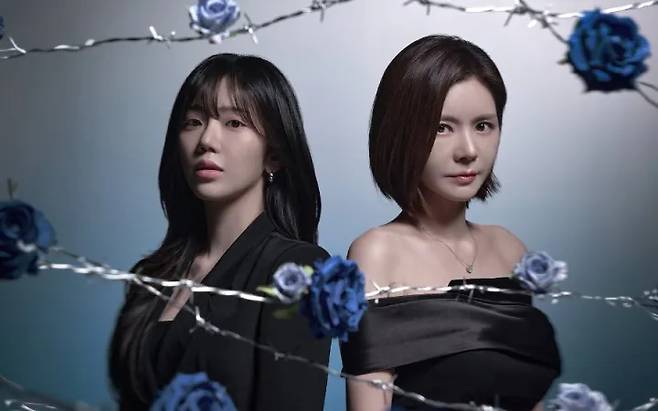 드라마 '욕망의 덫' 메인 포스터. 왼쪽부터 고은설(전혜원), 주미란(장서희). /사진=드라마 '욕망의 덫' 홈페이지