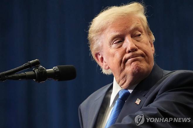 트럼프 대통령 [AP=연합뉴스. 재판매 및 DB 금지]