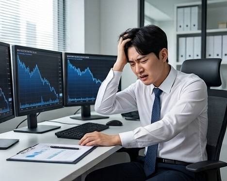 고민하는 투자자 이미지 [사진=제미나이 AI 생성 이미지]