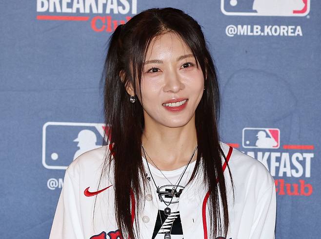 하지원 MLB 시구 현장