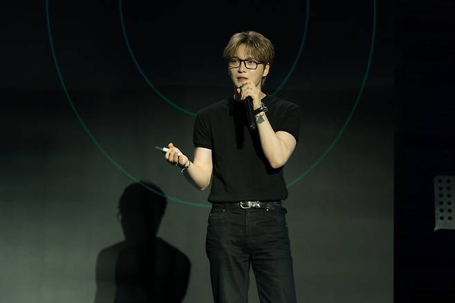 2023년 설립한 엔터테인먼트사 인코드 설립자이자 최고전략책임자인 김재중 [한국콘텐츠진흥원 제공]
