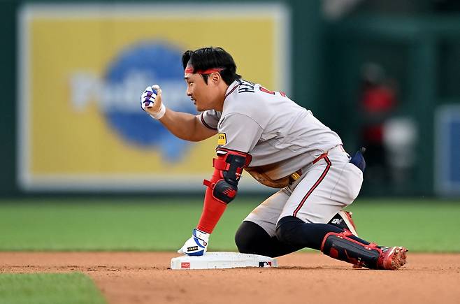 미국프로야구 메이저리그(MLB) 애틀랜타 김하성. AFP연합뉴스