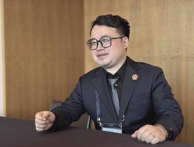 장근주 유니트리 우란연구원 대표가 3일 서울에서 열린 ‘2026 그린외교포럼’에서 이데일리와 만나 인터뷰를 나누고 있다. (사진=신영빈 기자)