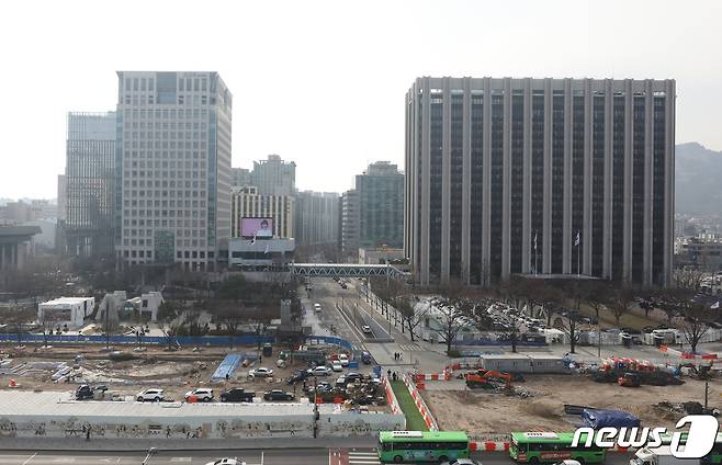 정부서울청사 모습. ⓒ 뉴스1 송원영 기자