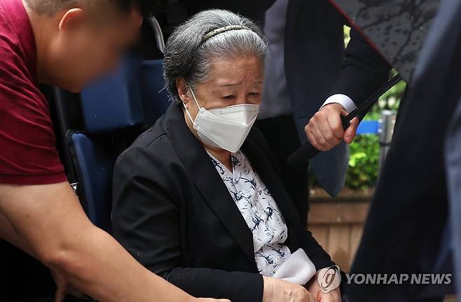 한학자 통일교 총재 [연합뉴스 자료사진]