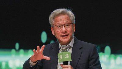 인공지능(AI) 관련 업계의 대표적인 억만장자 중 한 명인 젠슨 황 엔비디아 최고경영자(CEO). 연합뉴스