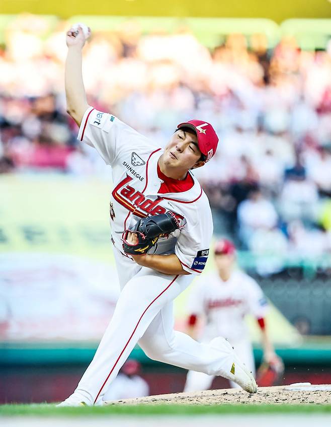 [서울=뉴시스] 프로야구 SSG 랜더스의 김민준. (사진 = SSG 랜더스 제공) *재판매 및 DB 금지