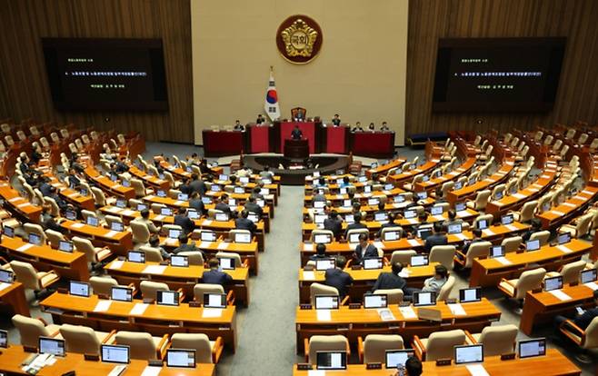 국회 본회의장[연합]