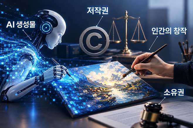 AI가 만든 작품의 저작권을 결국 누구의 것인가? (사진=테크42)
