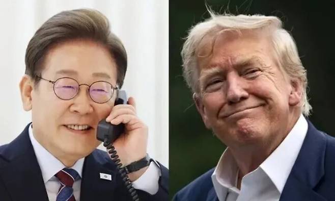 이재명 대통령과 도널드 트럼프 미국 대통령. EPA 연합뉴스