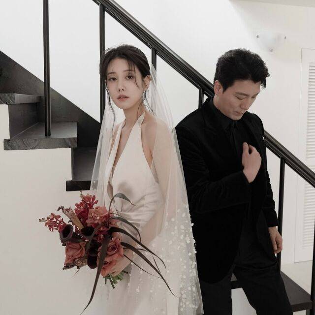 양지원이 결혼 후 웨딩 화보를 공개하며 신혼의 설렘을 전했다. / 양지원 SNS