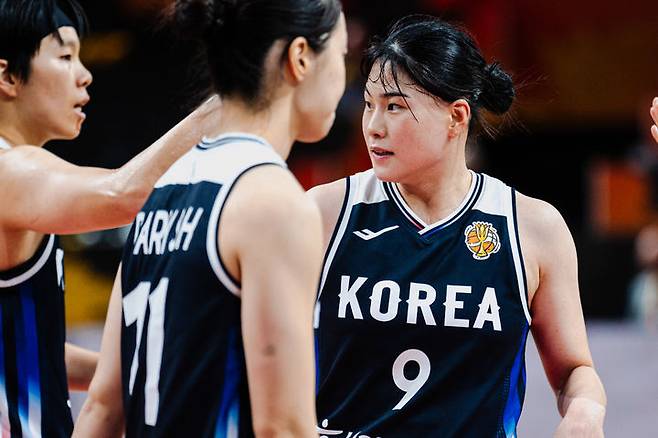 [서울=뉴시스] 한국 여자 농구 대표팀의 이소희. (사진=국제농구연맹 제공) *재판매 및 DB 금지