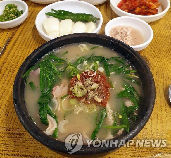 부산 돼지국밥 [연합뉴스 자료사진]