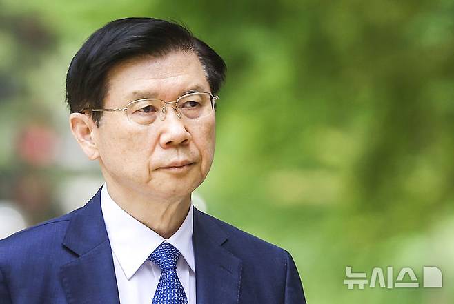 박종준 전 경호처장 법원 출석