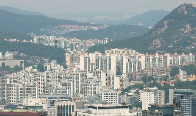 서울 남산타워에서 바라본 서울 도심. 2026.9.14 ⓒ 뉴스1