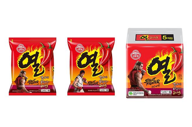 ▲오뚜기, 열라면 30주년 맞아 영화 '스트리트 파이터'와 협업