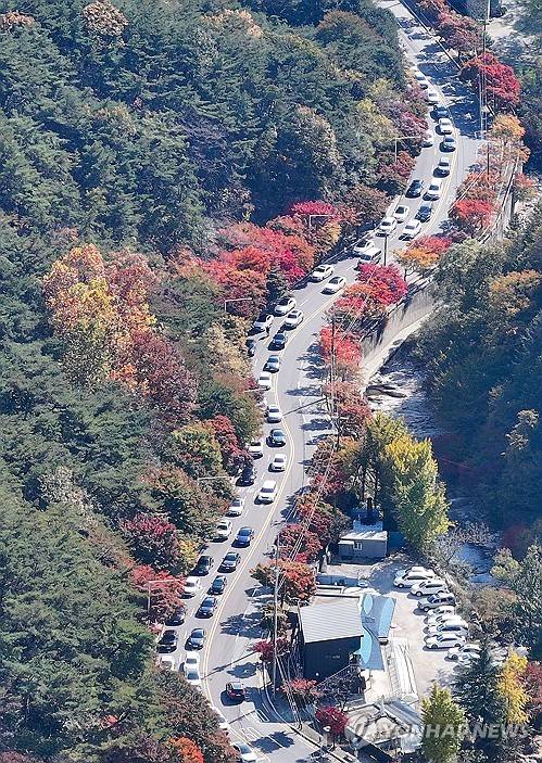 팔공산 단풍 [연합뉴스 자료사진]