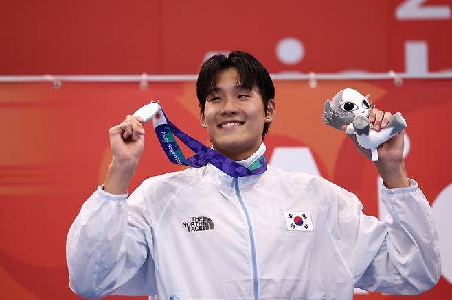 김영범, 은메달 <저작권자(c) 연합뉴스, 무단 전재-재배포, AI 학습 및 활용 금지>
