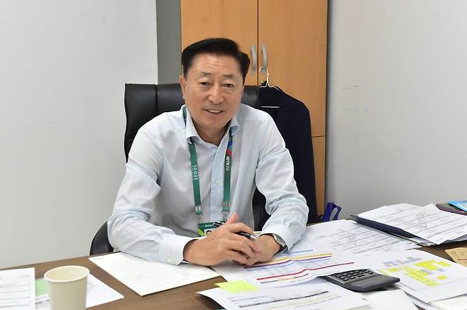 이진수 코리아오픈 토너먼트 디렉터. 사진/황서진 기자