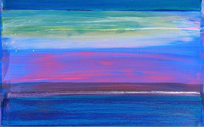 공미숙, Rejoice,  116.8 x 72.7cm,  Acrylic on canvas,  2021 *재판매 및 DB 금지