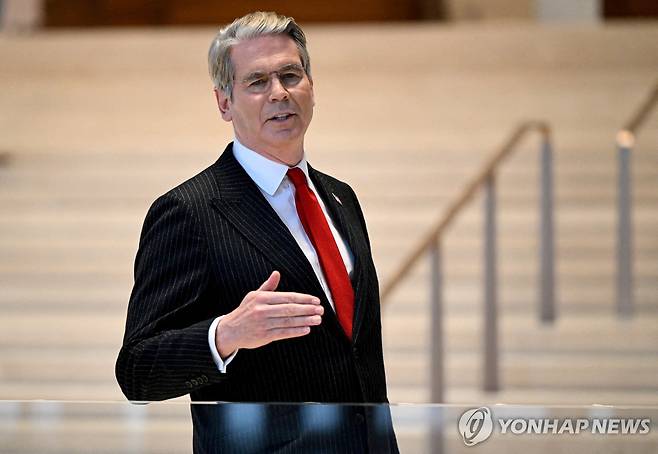 베선트 재무장관  [로이터=연합뉴스.재판매 및 DB 금지]