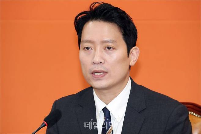 이기인 개혁신당 비상대책위원장이 9월 17일 오전 서울 여의도 국회에서 개혁신당 제1호 혁신안을 발표하고 있다. ⓒ데일리안 홍금표 기자