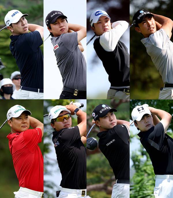 2026년 아시안투어 머큐리스 타이완 마스터스에 출전하는 배상문, 왕정훈, 송민혁, 이수민, 함정우, 김홍택, 조우영, 김민규 프로. 사진제공=KPGA (사진을 무단으로 사용하지 마십시오.)