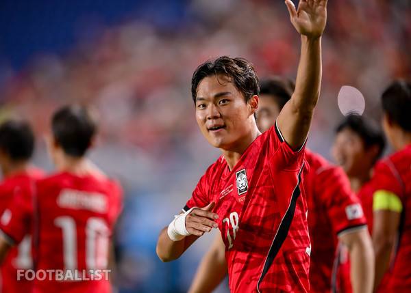 오현규(남자 축구대표팀). 서형권 기자