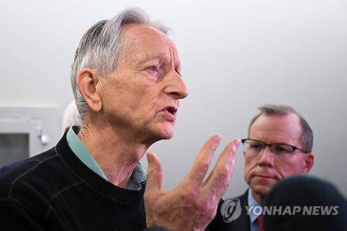 제프리 힌턴 토론토대 명예교수 [AFP=연합뉴스 자료사진. 재판매 및 DB 금지]