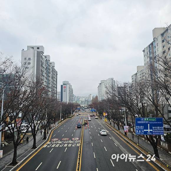 안양시 동안구 평촌동 아파트 전경. [사진=이효정 기자 ]