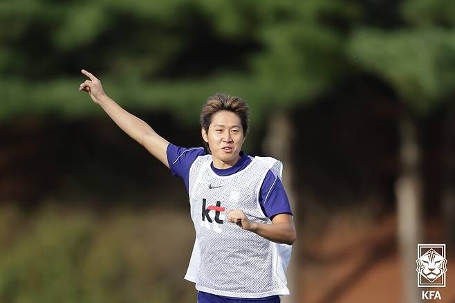 한국 축구 국가대표 이강인. 대한축구협회 제공