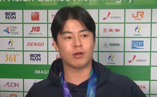 한국 야구대표팀 주장 노시환이 인터뷰하고 있다. [사진출처 = 영상캡처]