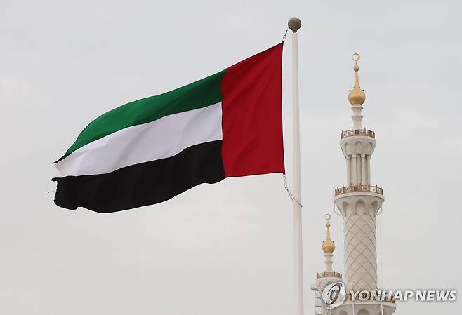 아랍에미리트(UAE) 국기 [타스=연합뉴스 자료사진 재판매 및 DB 금지]