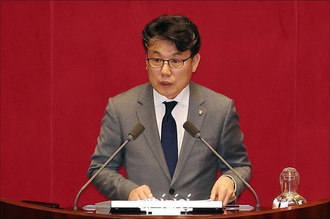 더불어민주당 소속 진성준 국회 국방위원장 ⓒ데일리안 홍금표 기자