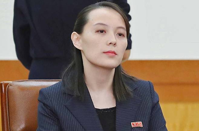 김여정 북한 노동당 총무부장. 연합뉴스