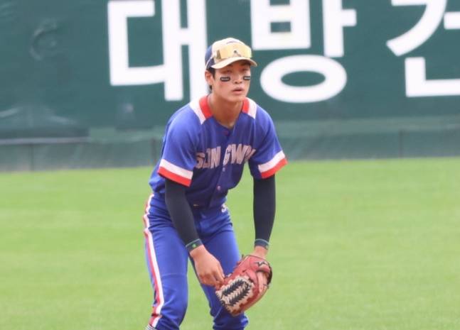 송원대 내야수 김범준. /사진=SSG 랜더스 제공