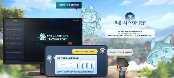 ‘도깨비의세계’ AI 챗봇 ‘묘룡’