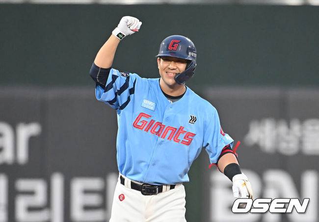 [OSEN=부산, 이석우 기자]  롯데 자이언츠 김민성 / foto0307@osen.co.kr